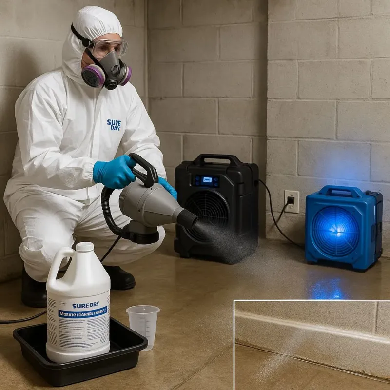 Sanitization and Odor Removal process in Fort Rucker, AL
