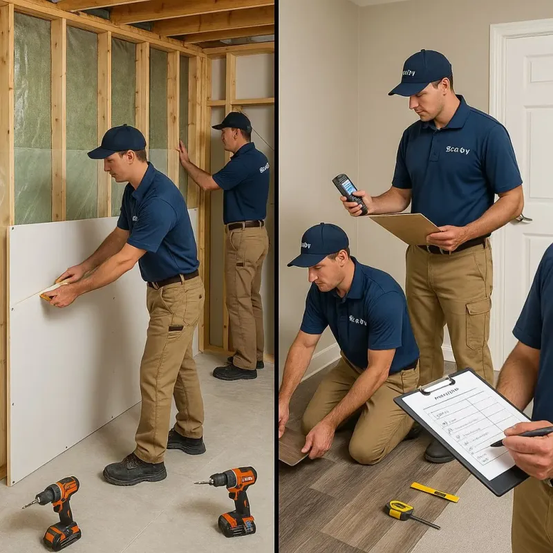 Repairs and Reconstruction process in Fort Rucker, AL